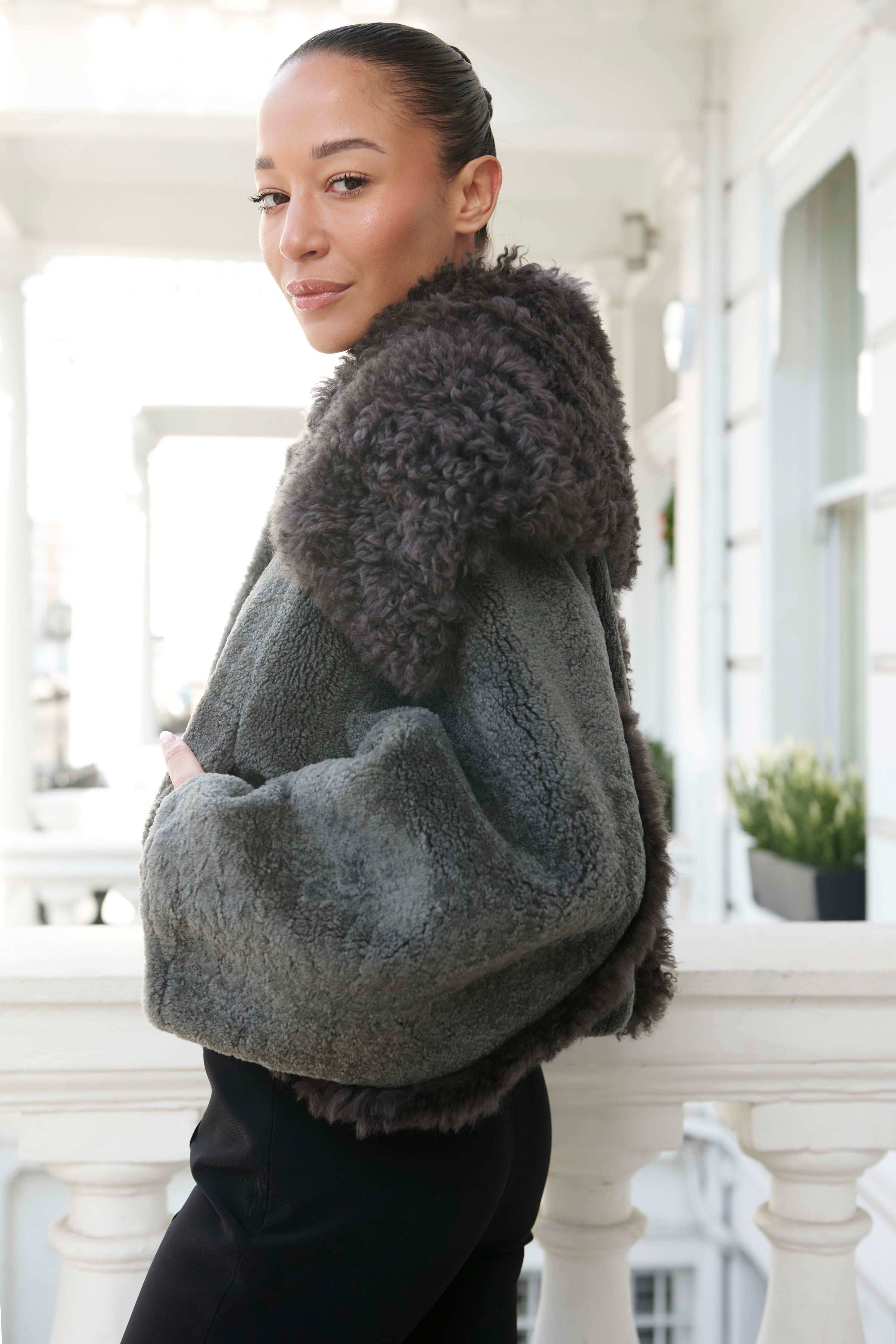 The Sienna Shearling Coat