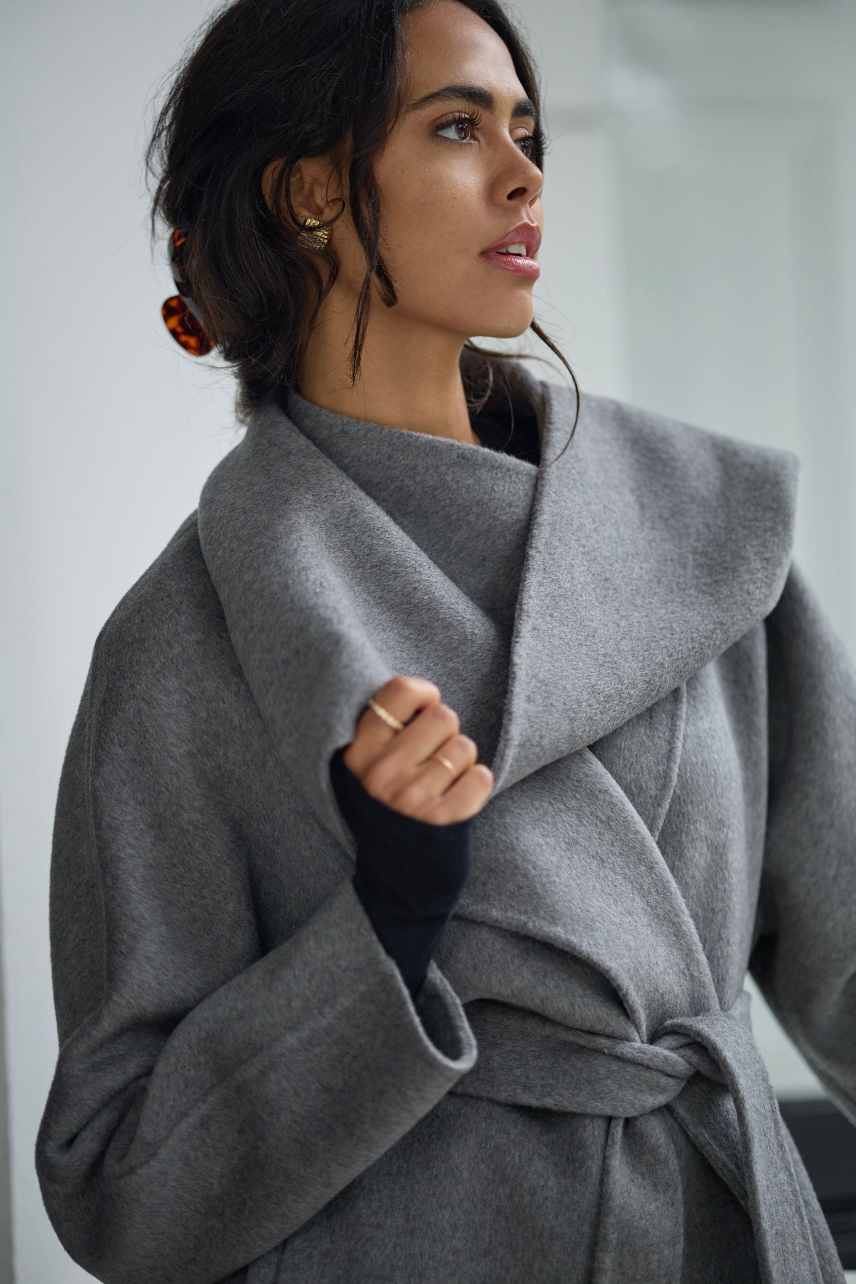 Charlotte Scarf Coat