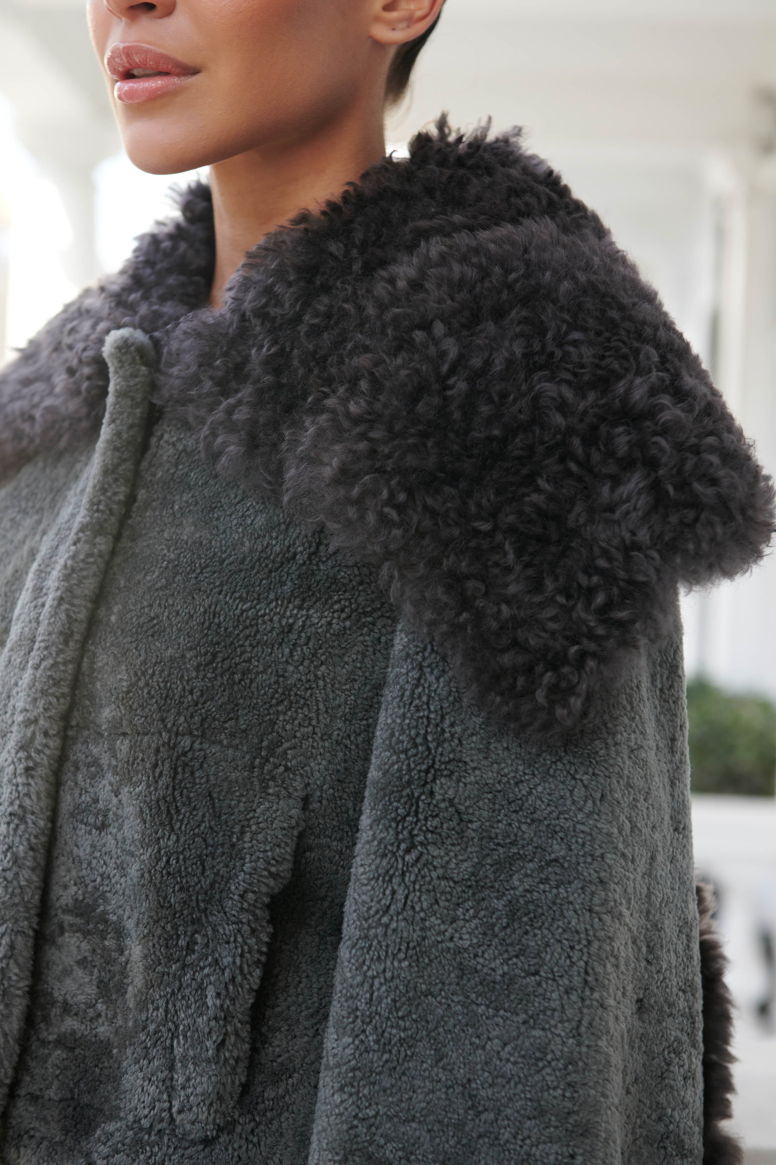 The Sienna Shearling Coat