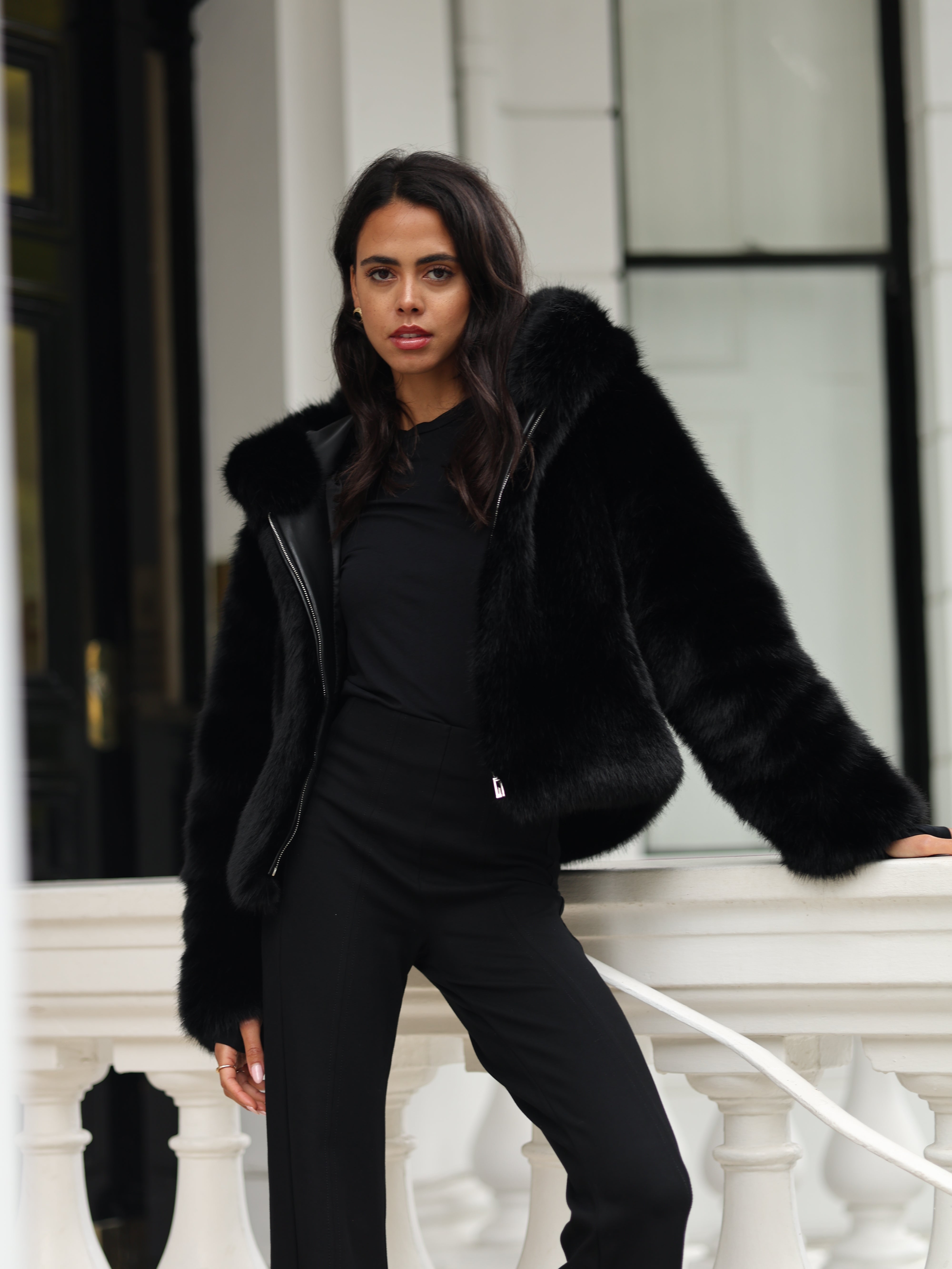 Faux Fur Madison Coat