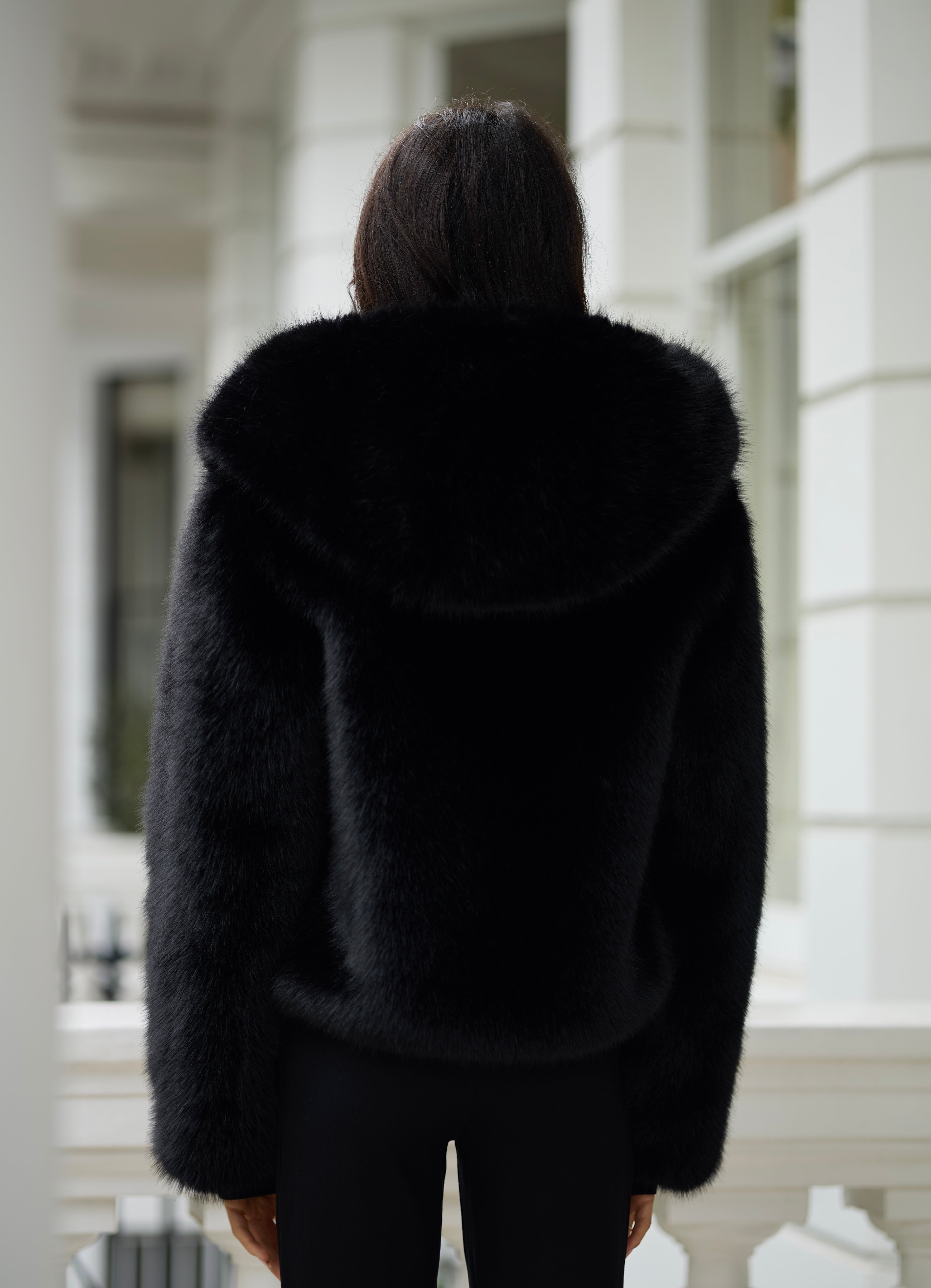 Faux Fur Madison Coat