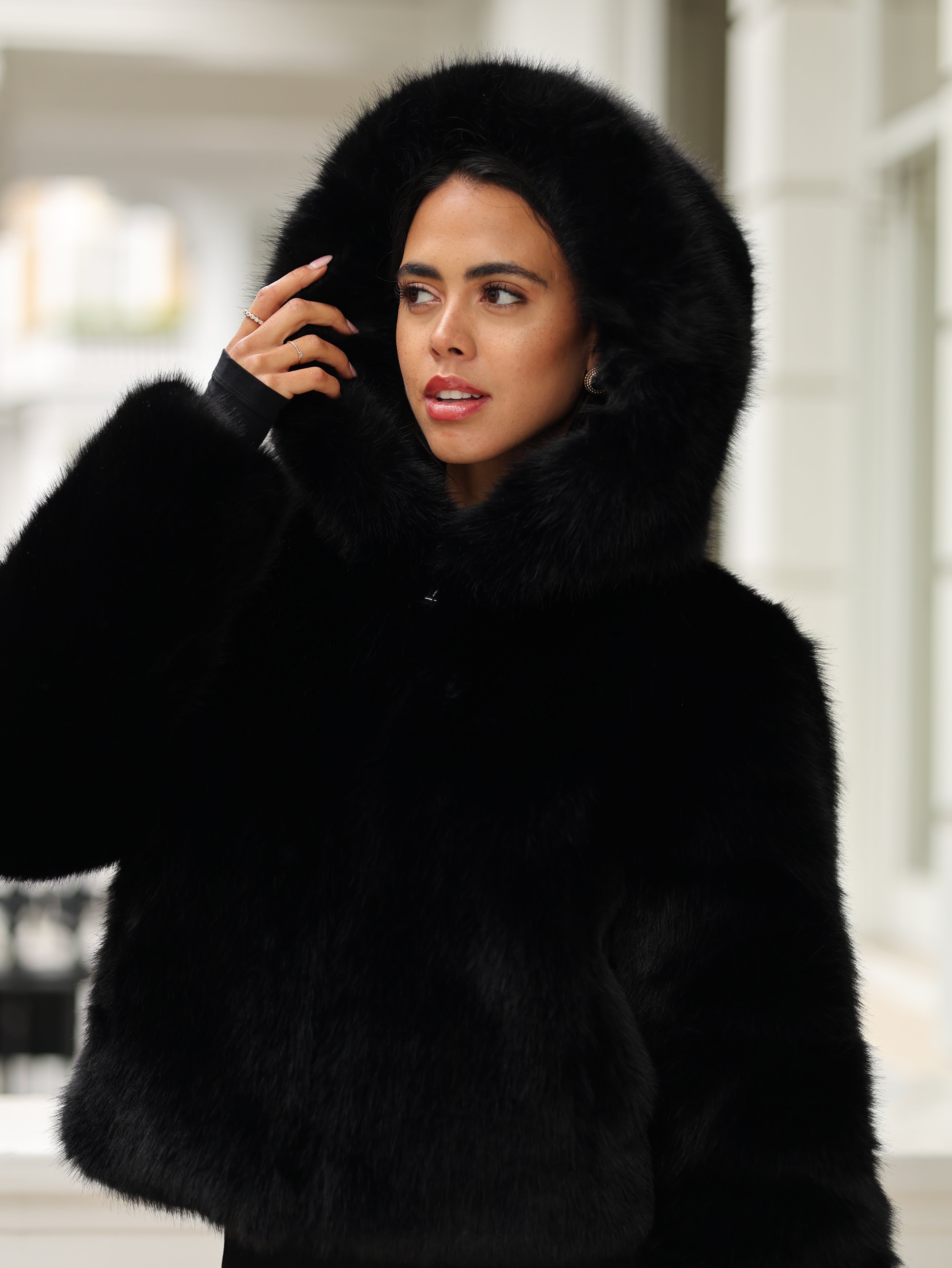 Faux Fur Madison Coat