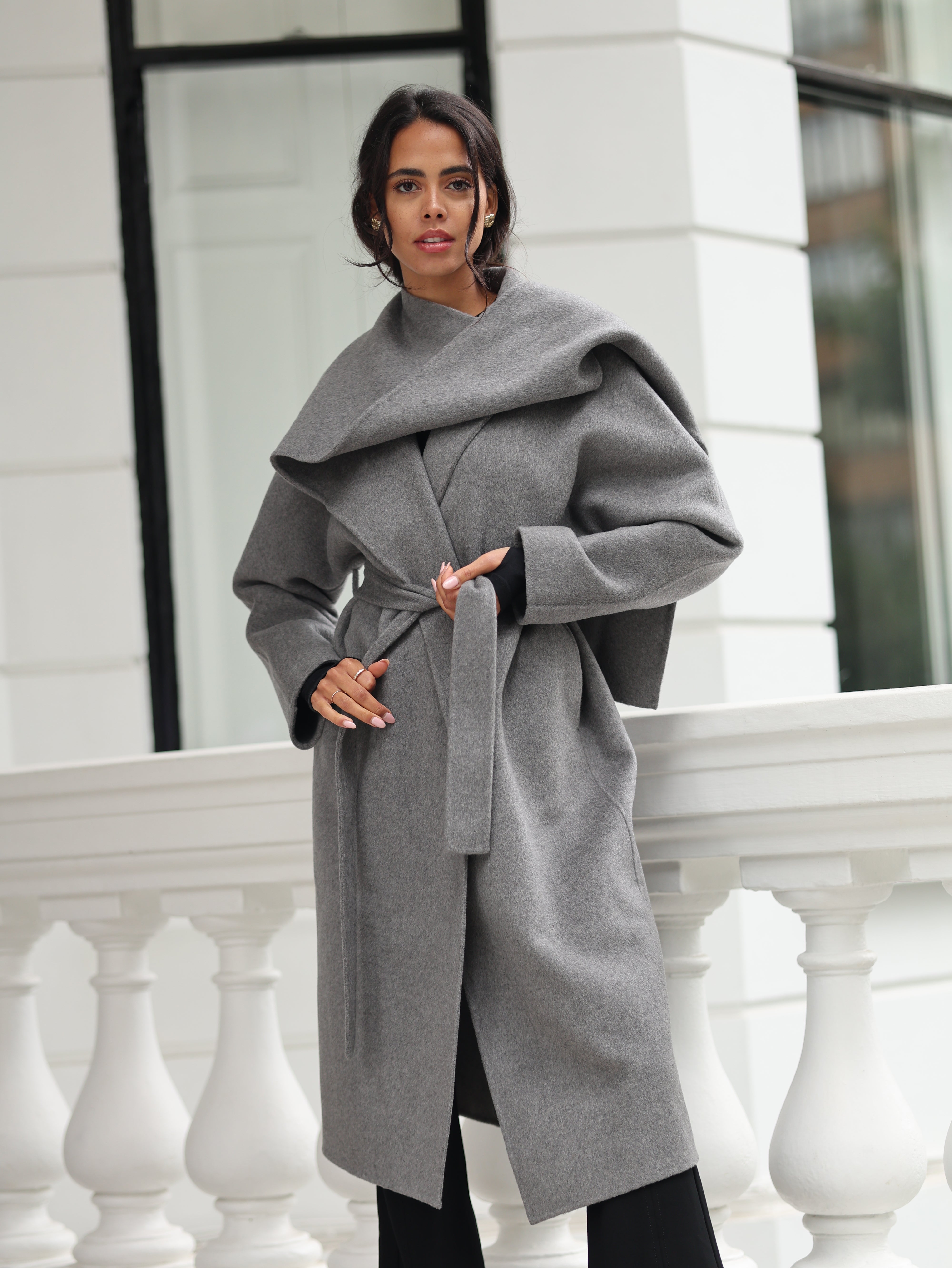 Charlotte Scarf Coat
