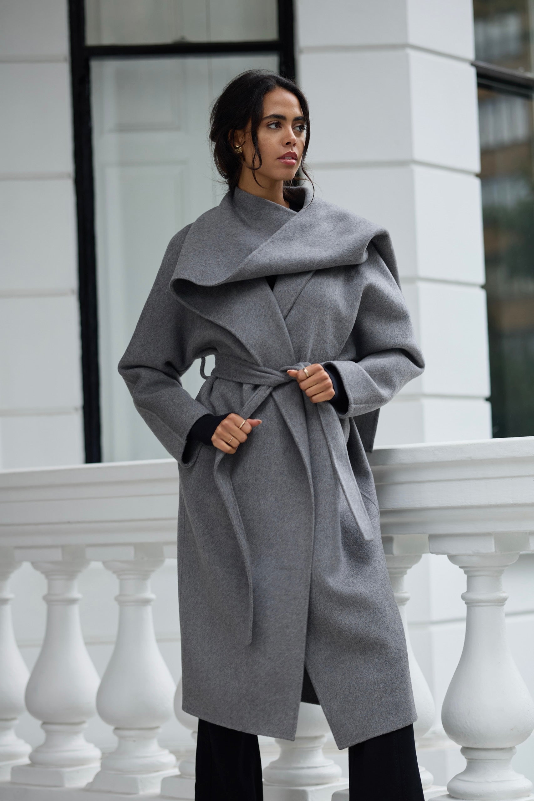Charlotte Scarf Coat