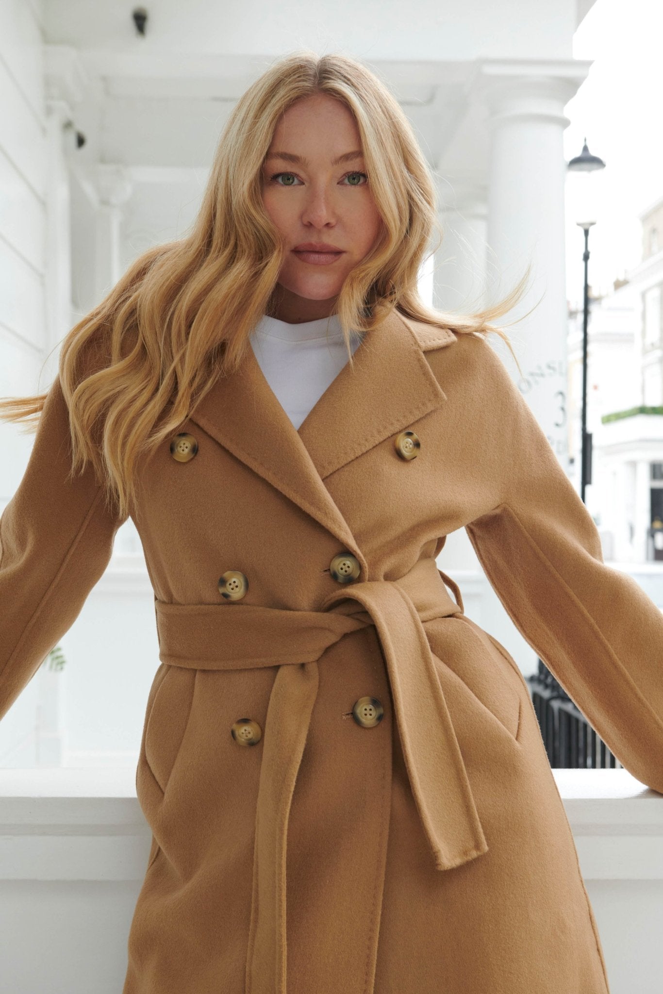 Adriana Camel Coat - Annabelle London Store