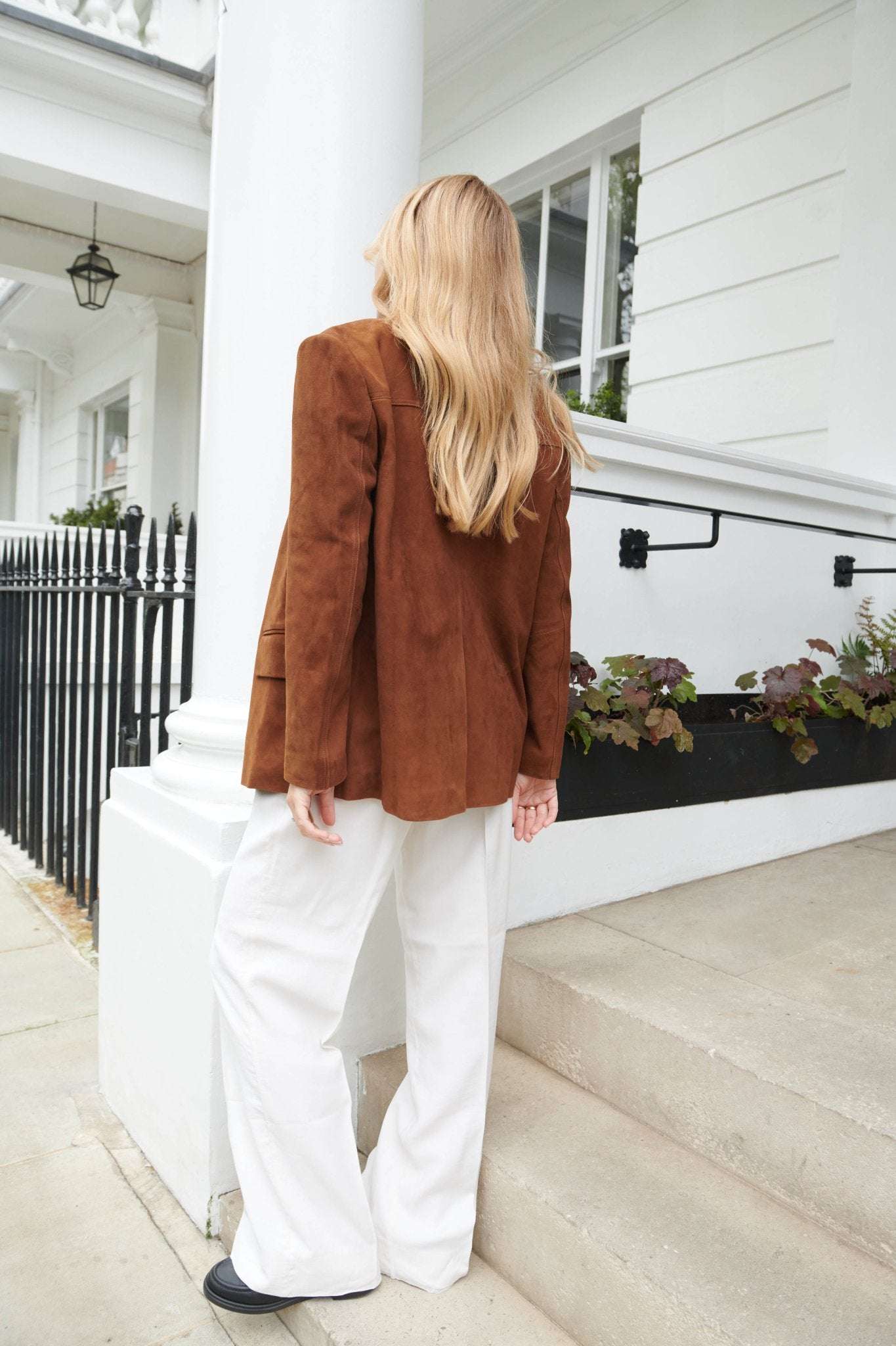 The Jasmine Suede Blazer - Annabelle London