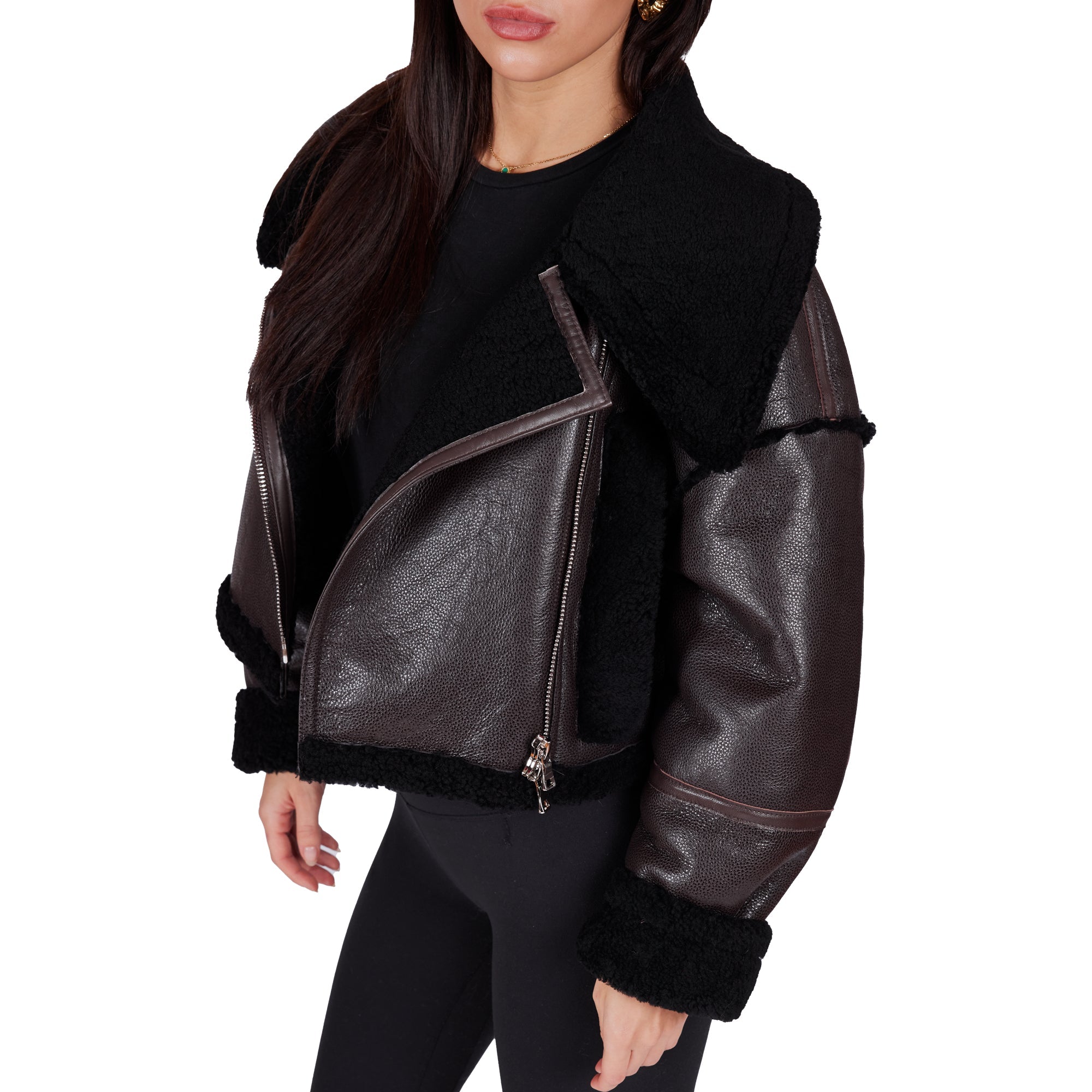 Gabriella Shearling Jacket - Annabelle London Store