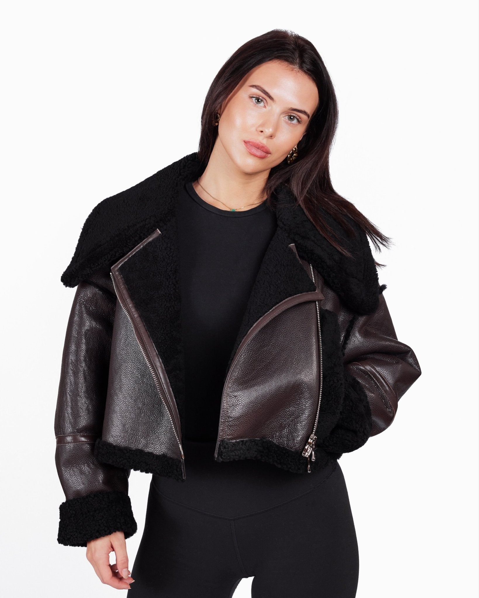 Gabriella Shearling Jacket - Annabelle London Store