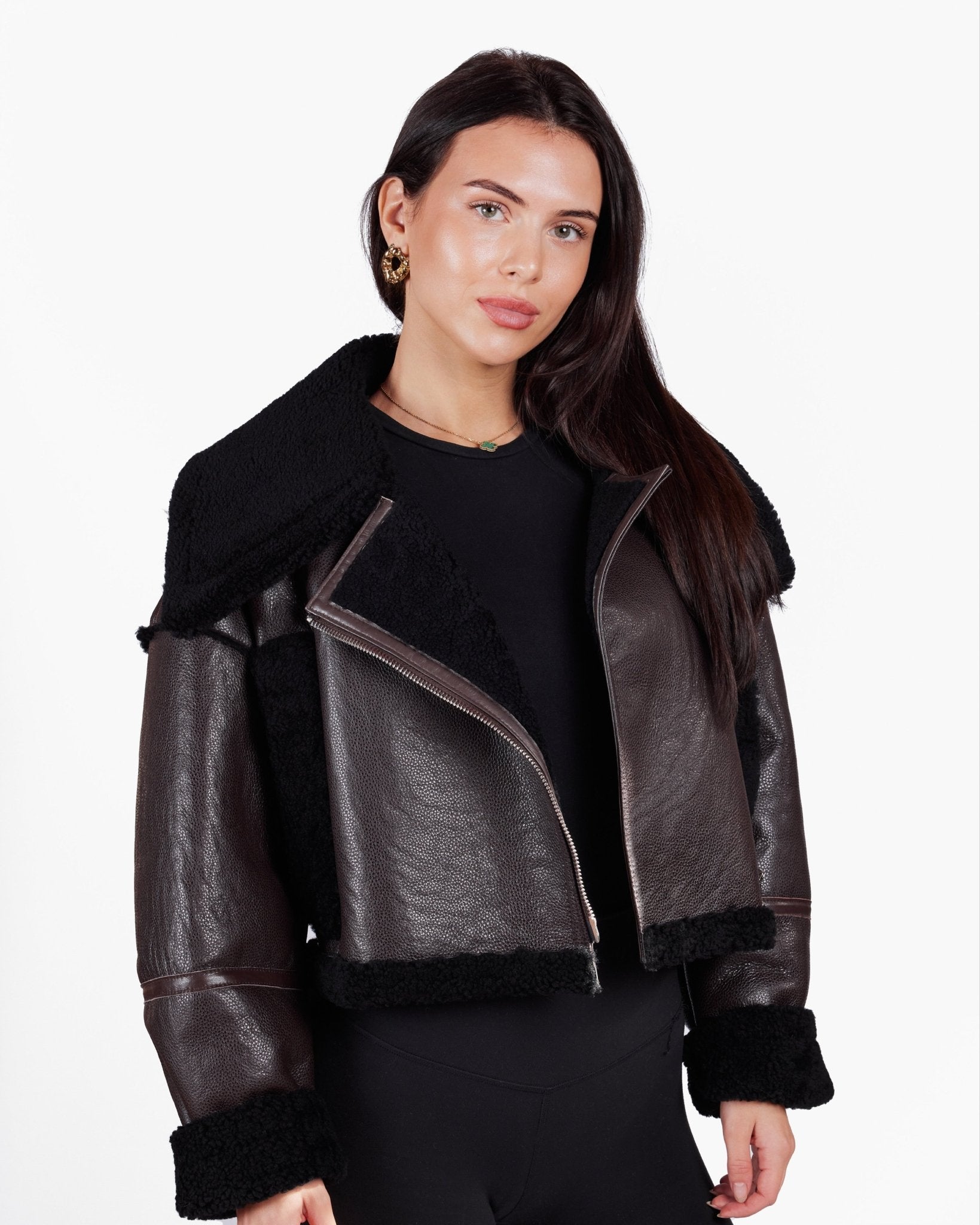 Gabriella Shearling Jacket - Annabelle London Store