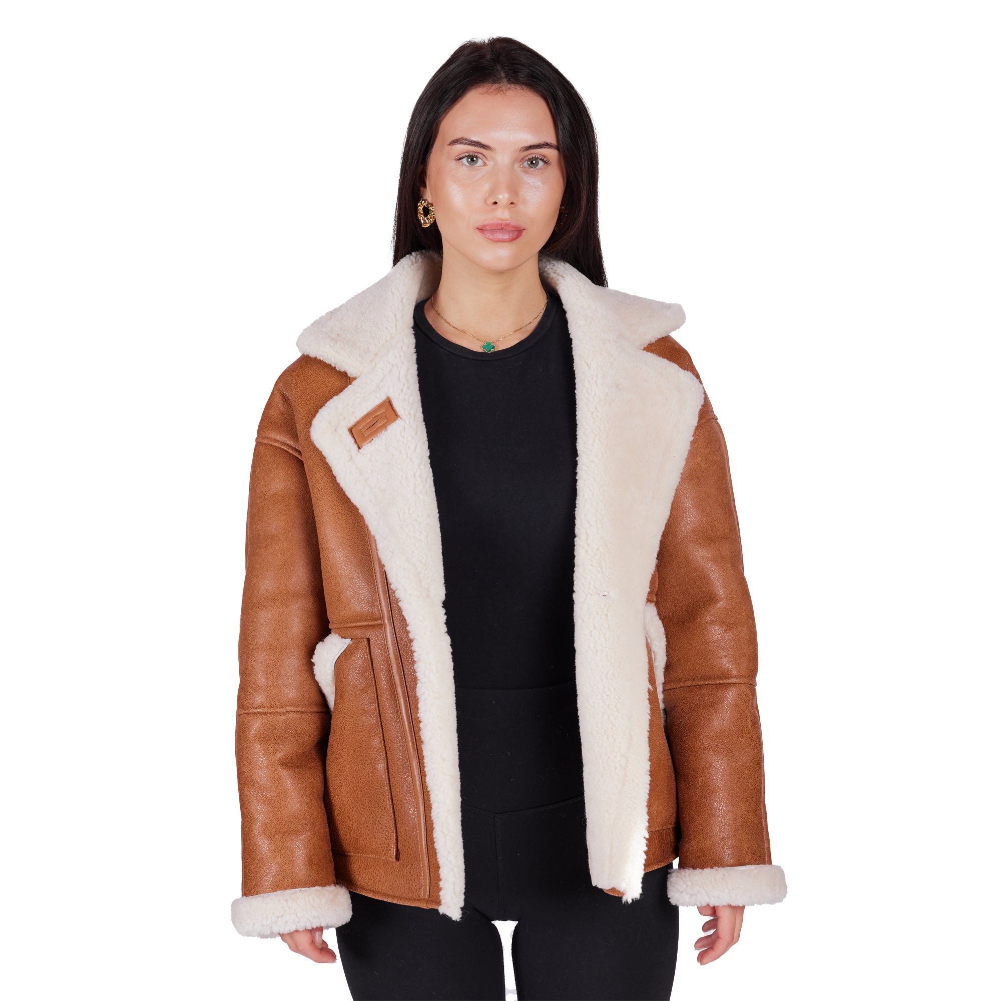 Isabella Shearling Coat - Annabelle London Store