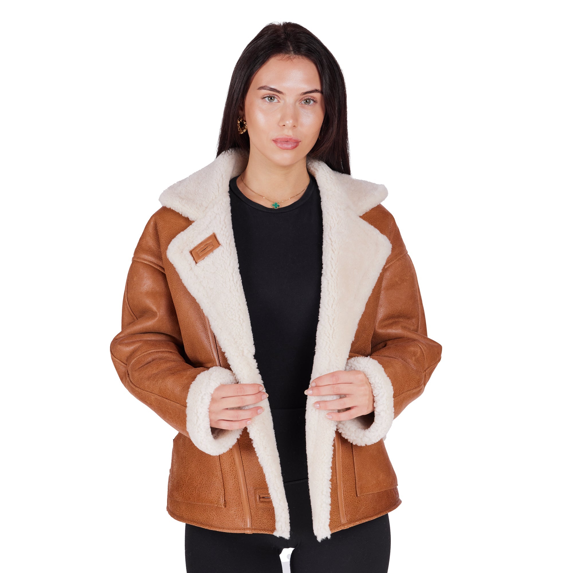 Isabella Shearling Coat - Annabelle London Store