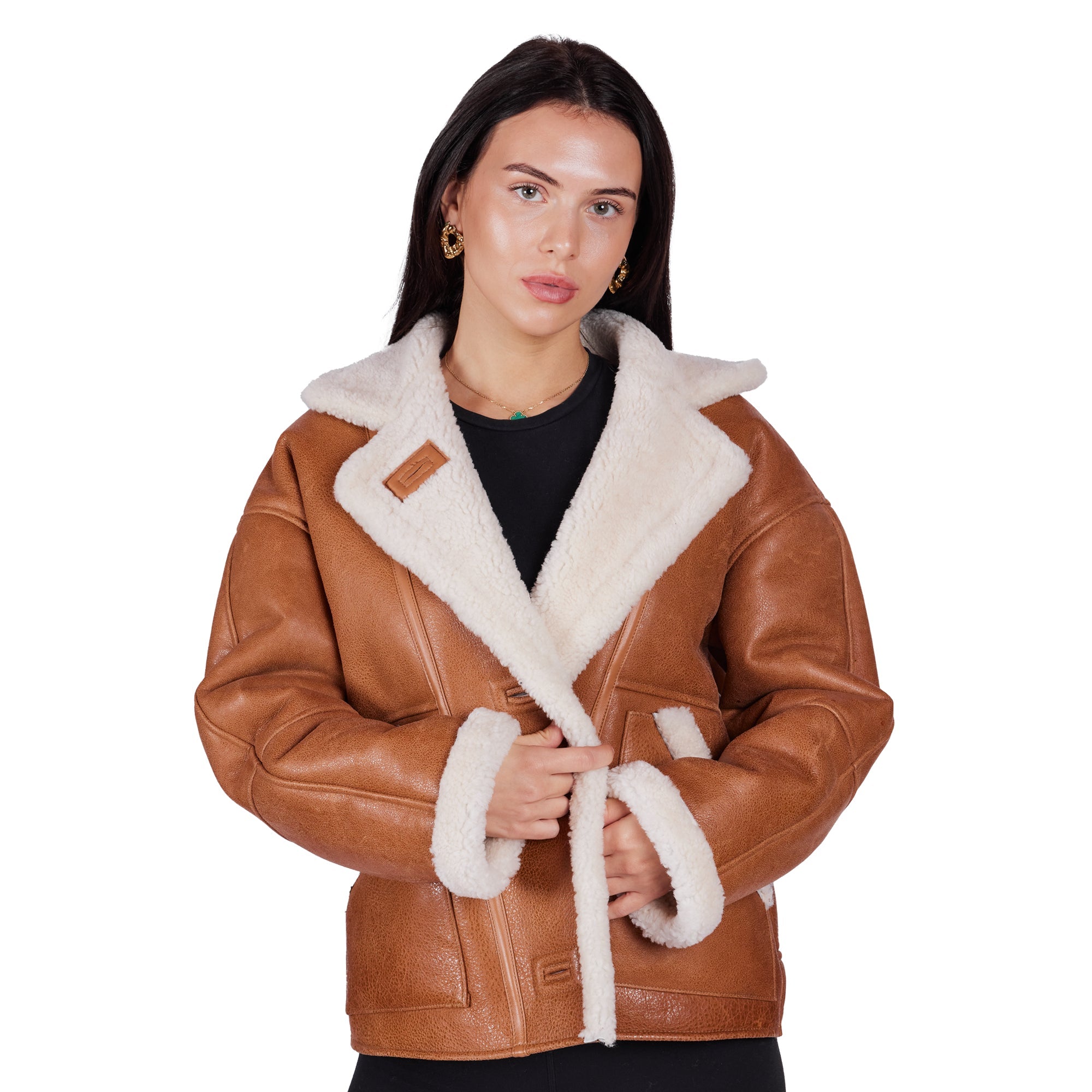 Isabella Shearling Coat - Annabelle London Store